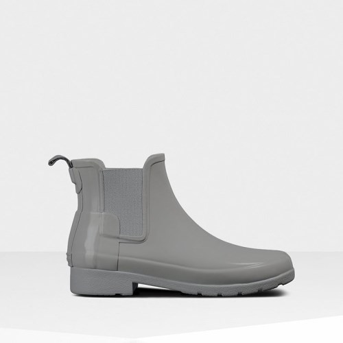 Hunter Refined Gloss Slim Fit Chelsea Boots (S245P) Ireland